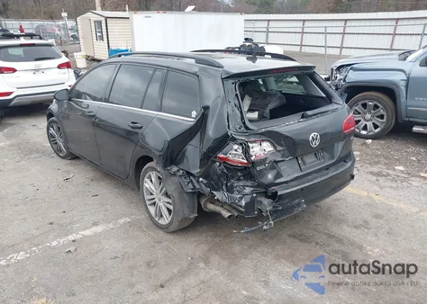 2015 Volkswagen Golf Sportwagen Tdi Se 4-Door из США, поврежденный, VIN 3VWFA7AU4FM502997